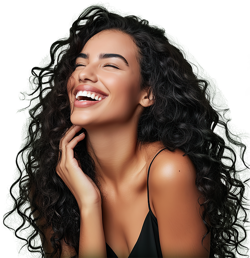 Mulher feliz com o uso do VitalBooster
